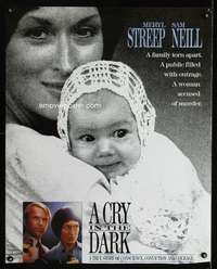 y126 CRY IN THE DARK one-sheet movie poster '88 Meryl Streep, Sam Neill