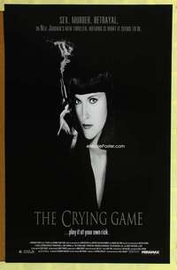 y128 CRYING GAME one-sheet movie poster '92 Neil Jordan, Miranda Richardson