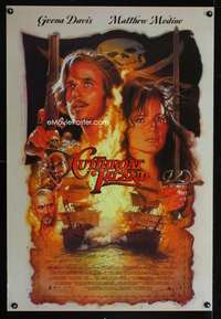 y129 CUTTHROAT ISLAND one-sheet movie poster '95 Drew Struzan pirate art!