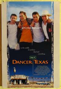 y132 DANCER, TEXAS POP. 81 DS one-sheet movie poster '98 Tim McCanlies
