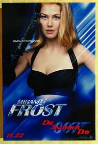 y157 DIE ANOTHER DAY Frost style teaser 1sh '02 super-sexy Rosamund Pike!