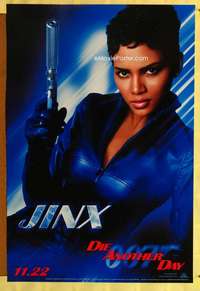 y160 DIE ANOTHER DAY Jinx style teaser 1sh '02 great image of sexy Halle Berry as Jinx!