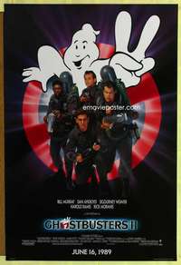 y238 GHOSTBUSTERS 2 advance style C one-sheet movie poster '89 Murray, Ramis