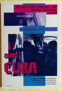 y290 I AM CUBA one-sheet movie poster '95 Kalatozishvili, repression!