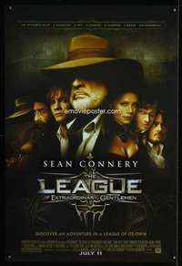 y340 LEAGUE OF EXTRAORDINARY GENTLEMEN DS advance one-sheet movie poster '03