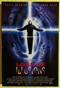 y356 LORD OF ILLUSIONS DS one-sheet movie poster '95 Clive Barker, Bakula