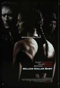 y389 MILLION DOLLAR BABY DS teaser one-sheet movie poster '04 Eastwood