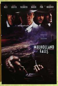 y409 MULHOLLAND FALLS DS one-sheet movie poster '96 Nick Nolte, Griffith