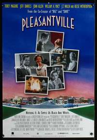 y460 PLEASANTVILLE video one-sheet movie poster '98 Maguire, Witherspoon