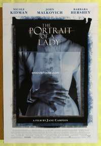 y464 PORTRAIT OF A LADY one-sheet movie poster '96 Kidman, John Malkovich