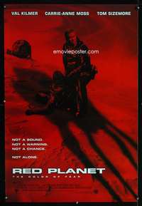 y489 RED PLANET DS one-sheet movie poster '00 Val Kilmer, Carrie-Ann Moss