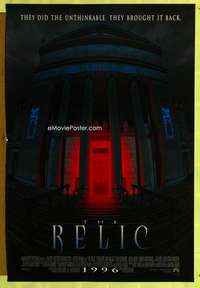 y492 RELIC DS advance one-sheet movie poster '97 cool mausoleum image!