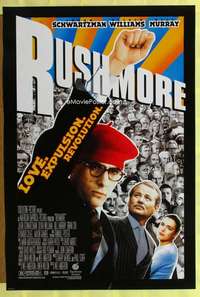 y517 RUSHMORE DS one-sheet movie poster '98 Jason Schwartzman, Bill Murray