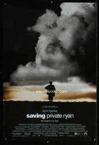 y520 SAVING PRIVATE RYAN DS int'l one-sheet movie poster '98 Hanks, Spielberg