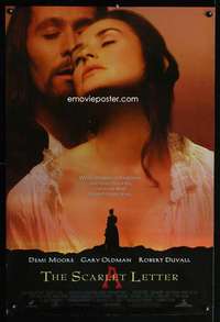 y521 SCARLET LETTER DS one-sheet movie poster '95 Demi Moore, Oldman