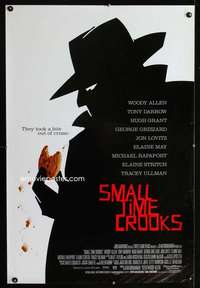 y554 SMALL TIME CROOKS one-sheet movie poster '00 Woody Allen, great image!