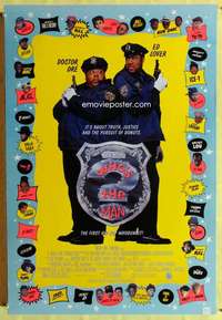 y649 WHO'S THE MAN DS one-sheet movie poster '93 Ed Lover & Dr. Dre!