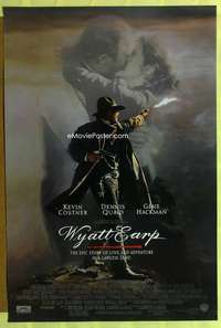 y663 WYATT EARP int'l one-sheet movie poster '94 Costner, different image!