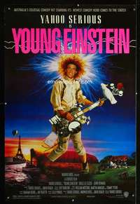 y667 YOUNG EINSTEIN one-sheet movie poster '88 Australian Yahoo Serious!