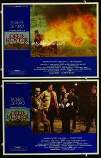 z229 DEER HUNTER 2 movie lobby cards '78 Robert De Niro, Chris Walken
