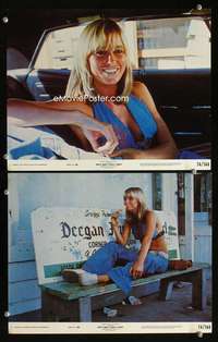 z239 DIRTY MARY CRAZY LARRY 2 color movie 11x14 stills '74 George