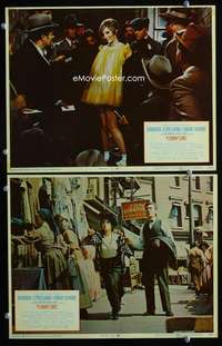 z312 FUNNY GIRL 2 movie lobby cards '69 Barbra Streisand, William Wyler