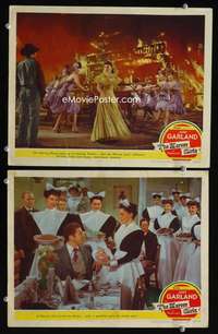 z375 HARVEY GIRLS 2 movie lobby cards '45 2 cool Judy Garland images!