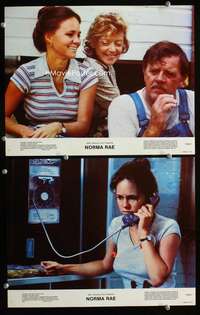 z627 NORMA RAE 2 color movie 11x14 stills '79 Sally Field, Pat Hingle