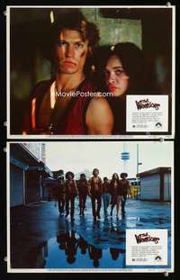 z953 WARRIORS 2 movie lobby cards '79 Michael Beck, Walter Hill