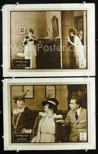 z954 WATER LILY 2 movie lobby cards '19 Alice Mann w/really cool hat!