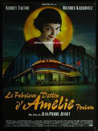 b349 AMELIE French one-panel movie poster '01 Tautou, Jean-Pierre Jeunet
