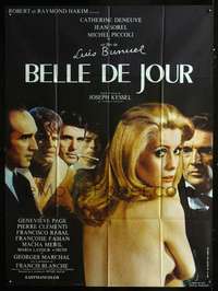 b365 BELLE DE JOUR French 1p R1970s Luis Bunuel, art of sexy Catherine Deneuve d'apres Ferracci!