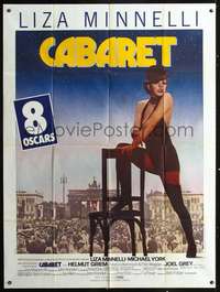 b378 CABARET French one-panel movie poster R70s Liza Minnelli, Bob Fosse