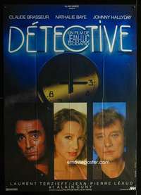 b422 DETECTIVE French one-panel movie poster '85 Jean-Luc Godard, Baye