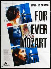 b461 FOR EVER MOZART French one-panel movie poster '96 Jean-Luc Godard