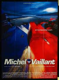 b590 MICHEL VAILLANT French one-panel movie poster '03 best Formula 1 image!