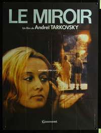 b592 MIRROR French one-panel movie poster '75 Andrei Tarkovsky, Russian!