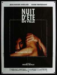 b613 NUIT D'ETE EN VILLE French one-panel movie poster '90