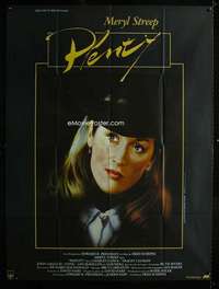 b640 PLENTY French one-panel movie poster '85 Meryl Streep by Gerard Rombi!