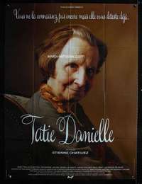 b717 TATIE DANIELLE French one-panel movie poster '90 Tsilla Chelton