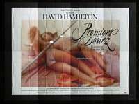 b313 FIRST DESIRES French eight-panel movie poster '83 David Hamilton