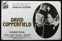 b327 DAVID COPPERFIELD French 32x47 movie poster R90s W.C. Fields classic!