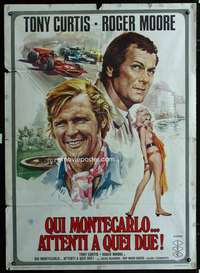 b229 MISSION MONTE CARLO Italian one-panel movie poster '74 The Persuaders!