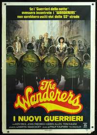 b299 WANDERERS Italian one-panel movie poster '79 Ken Wahl, Philip Kaufman
