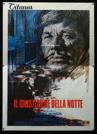 b022 DEATH WISH Italian two-panel movie poster '74 different Ciriello art!