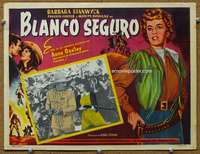 c350 ANNIE OAKLEY Mexican movie lobby card R52 Barbara Stanwyck