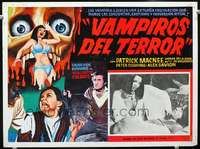 c361 BLOOD SUCKERS Mexican movie lobby card '72 wacky vampires!