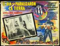 c384 DAY THE EARTH STOOD STILL Mexican movie lobby card '51 classic!
