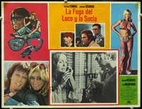 c392 DIRTY MARY CRAZY LARRY Mexican movie lobby card '74 Peter Fonda