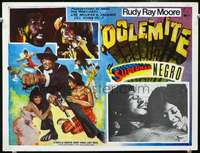c393 DOLEMITE Mexican movie lobby card '75 Rudy Ray Moore, great image!